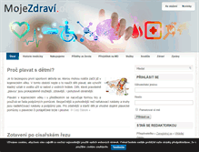 Tablet Screenshot of mojezdravi.org